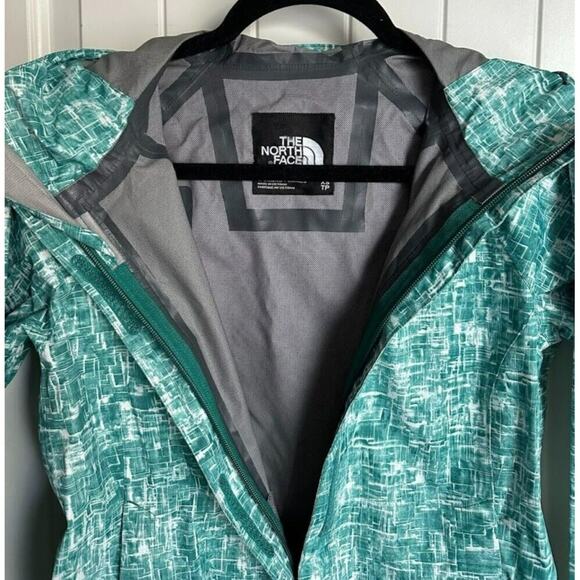 The North Face Womens Alta Vista Dry Vent Hooded Rain Jacket Dark Sage  XS - Picture 5 of 7